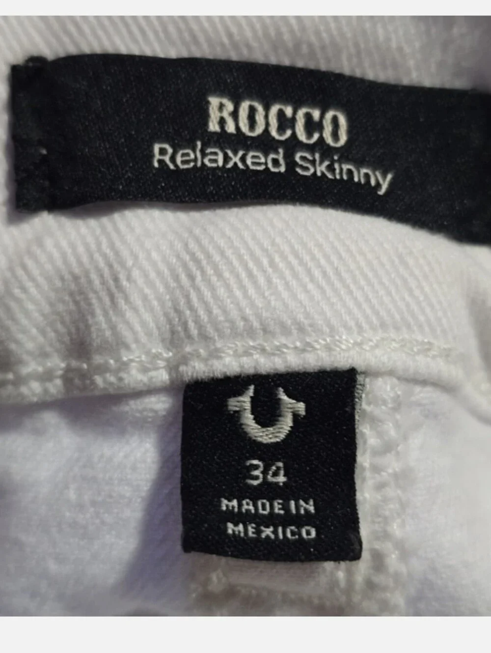 True Religion Optic White Jeans